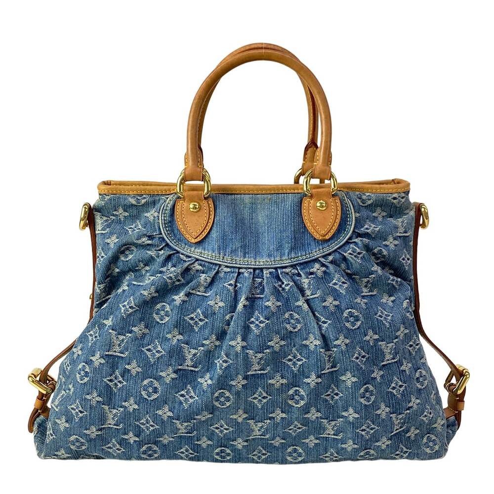 Louis Vuitton Neo Cabby MM Monogram Denim Handbag M95349